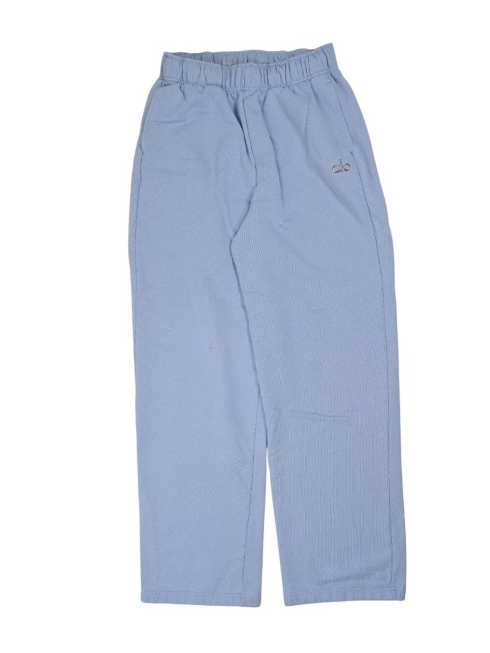ALO Yoga Accolade Straight Leg Sweatpants in Light Provence Blue
